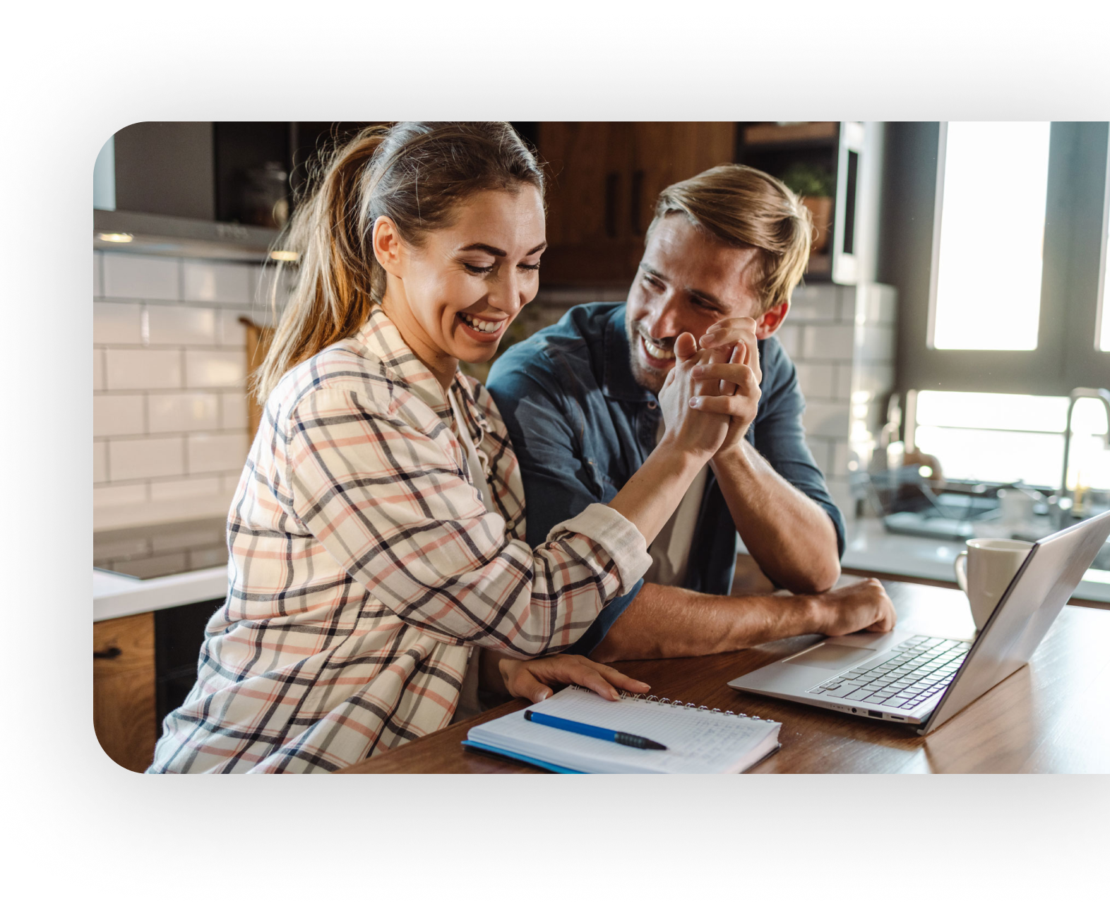Man jogging on nature trail